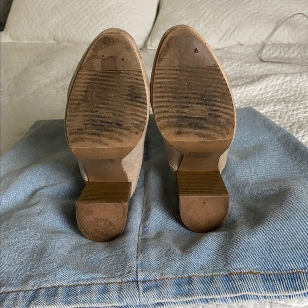 Cream Rhinestone Booties - Picture 4 of 4